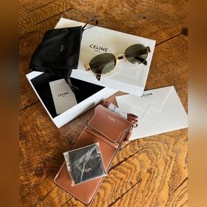 Celine Triomphe Metal Sunglasses